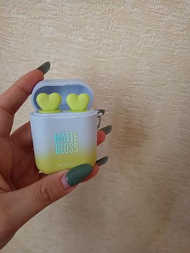 matt pear: Mansly Matte Gloss 2‑də‑1 dodaq məhsulu - Qablaşdırma: qulaqcıq etüi — 4