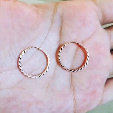 Sırğalar: Sırğa, Sarı qızıl, 585 Əyar, 1 g -da lalafo.az — 8 Sırğalar: Sırğa, Sarı qızıl, 585 Əyar, 1 g — 8