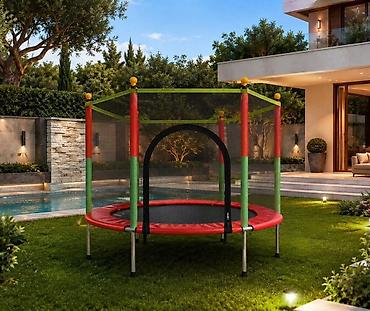 mustang trimer: Trambolina za decu 140x122x30cm 9400 din Pazite da trampolin — 1