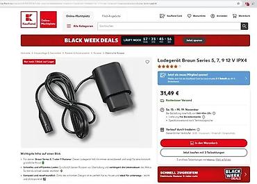 Električni brijači: Punjač za Braun brijače – Series 5, 7, 9 (IPX4) - Originalni Braun — 2