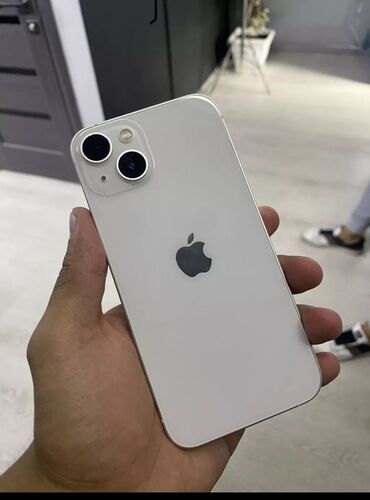 сколько стоит айфон 13 бу: IPhone 13, Б/у, 128 ГБ, White Titanium, Чехол, Коробка, 83 %