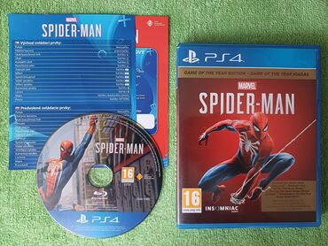 PS2 & PS1 (Sony PlayStation 2 & 1): Spiderman PS4 üçün disk. Vəziyyəti :İdeal. Başqa oyunla barter