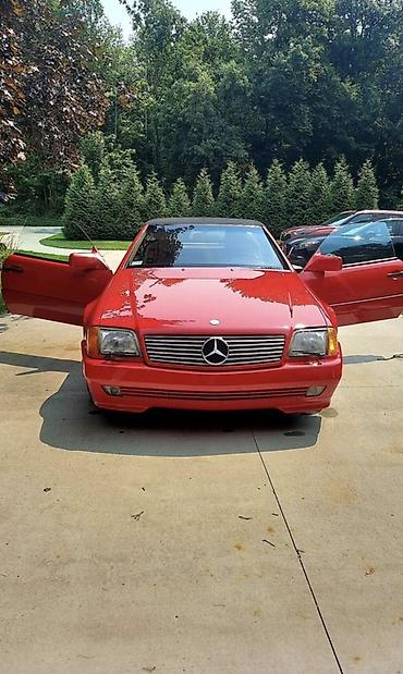 мерс 1990: Mercedes-Benz SL-Class: 1990 г., 3 л, Автомат, Бензин, Кабриолет — 4