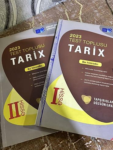 Testlər: Məhsul: “2023 Test Toplusu – Tarix” (DİM), 2 hissə paketi — 2
