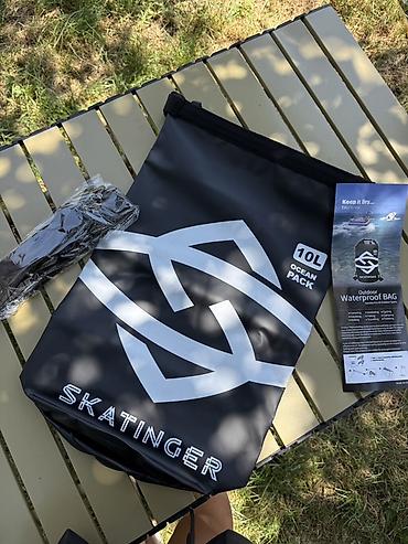 каяк: Сухой гермомешок SKATINGER Ocean Pack 10L - Объем: 10 литров — — 3
