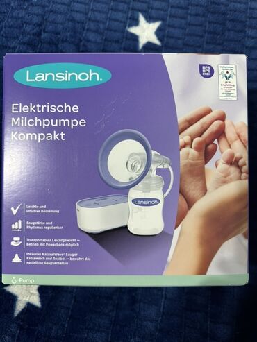 Словари: Lansinoh brendinin tekli elektrik süd nasosu. Bu yığcam model asan və