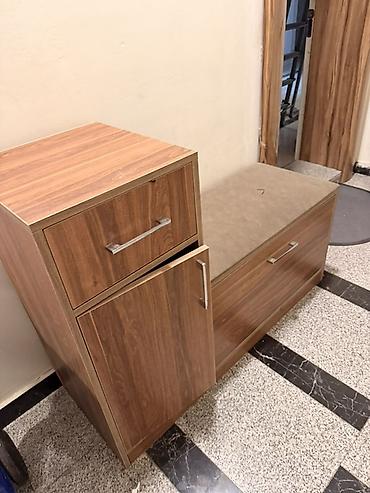 ucuz dolablar: Giriş üçün çoxfunksiyalı ayaqqabı dolabı-oturacaq kombinasiyası - — 6