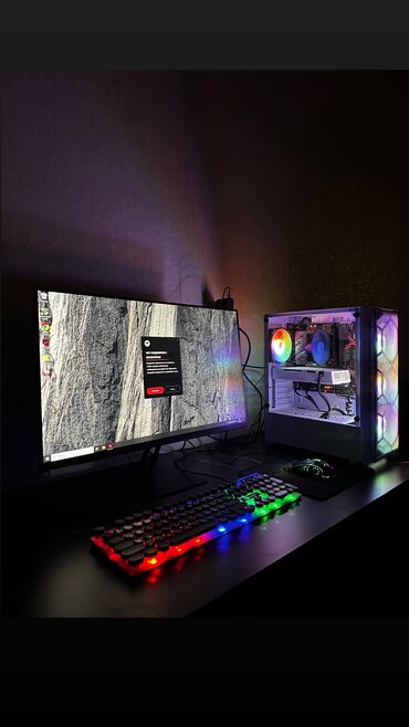Настольные ПК и рабочие станции: Компьютер, Игровой, Б/у, HDD + SSD