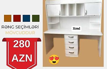 masa ev: Düz masa, Stulsuz, Polkalı, Siyirməli, Sadə laminat — 1