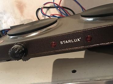 mətbəx peci: Starlux ikiqat elektrik plitəsi - Brend: Starlux - Növ: masaüstü — 1