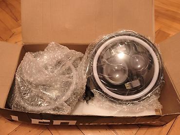 wrangler fara: Wrangler faraları. Məhsul: 7 düym LED faralar dəsti - Növ: 7 inch LED — 1
