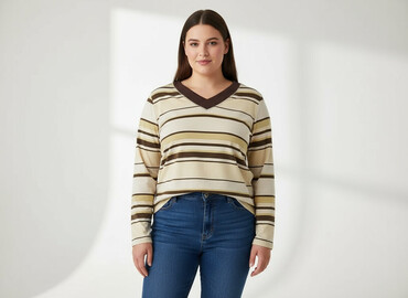 bluzki boho plus size: Жіноча блуза, розмір 3XL