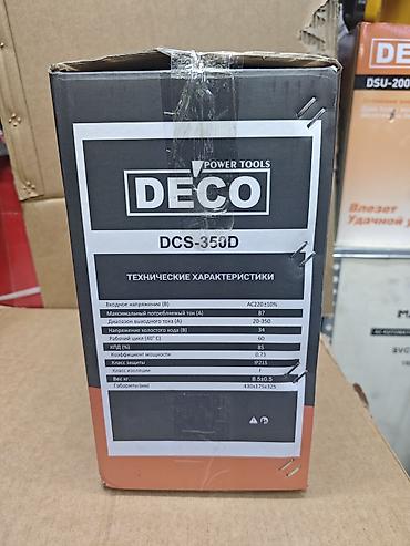 сварочный аппарат деко: Инверторный сварочный аппарат DECO DCS-350D Профессиональная серия — 2