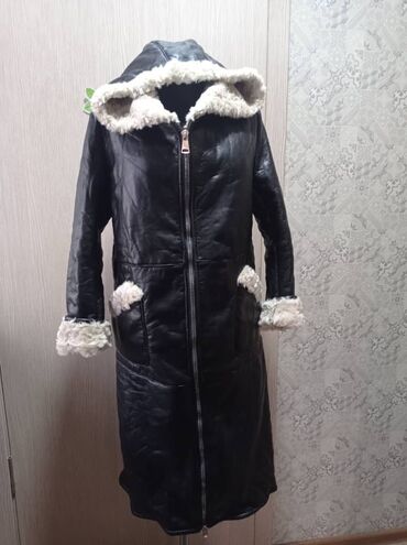 пальто 50: Пальто, Зима, Длинная модель, 4XL (EU 48), 5XL (EU 50)