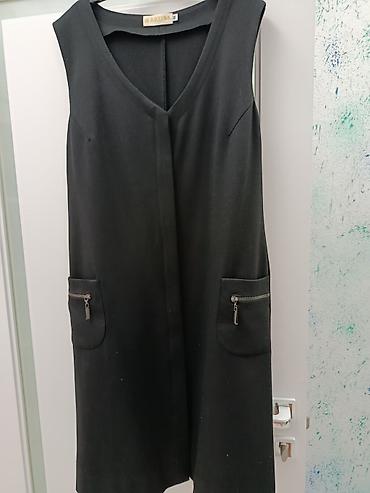 отбеливающий: Жилет-платье Antika Collection, размер 44.раз 48-48 - Цвет: черный - — 1