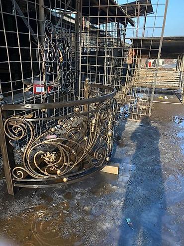 Изготовление перил: Изготовление перил Материал: Кованное железо, Наружные, Бесплатный замер — 224