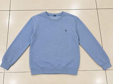 Толстовки: Мужская толстовка, L, Air Jordan, Б/у, цвет - Голубой, Самовывоз — 1
