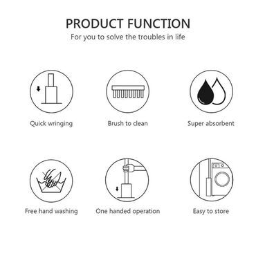 Kućna hemija i proizvodi za kuću: Cena 1950 din Flat mop za lako ciscenje Flat set mop sa sistemom za — 10