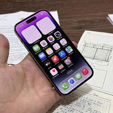 google pixel 11: IPhone 14 Pro, Б/у, 256 ГБ, Deep Purple, Защитное стекло, Чехол, 92 % — 7