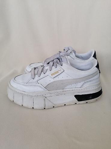 Patike: PUMA MAYZE kozne patike br 38. Koriscene, bez ostecenja. Duzina — 1