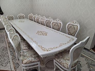 Столы и стулья для зала: Стол и стул для зала, Новый, цвет - Белый — 10