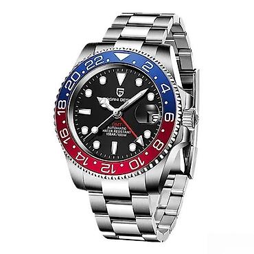 Ručni satovi: PAGANI DESIGN PD-1662 GMT -PEPSI- Rolex GMT-Master II - Auto Potpuno — 15