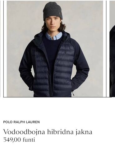 Ostale jakne: Polo Ralph Lauren original, vodoodbojna hibridna jakna za muškarce na lalafo.rs — 2 Ostale jakne: Polo Ralph Lauren original, vodoodbojna hibridna jakna za muškarce — 2