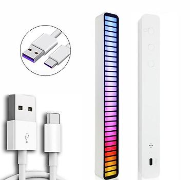 rush wave: RGB светомузыка с датчиком звука На базе ARM процессора 32 LED 8 — 1