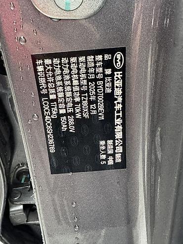 BYD: BYD E2: 2025 г., Электромобиль, Хэтчбэк — 10