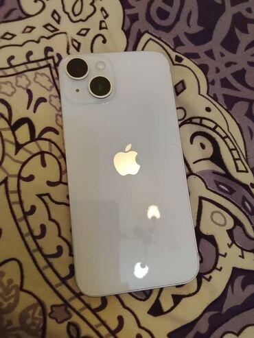 iphone 15 islenmis: IPhone 14, 128 GB, Deep Purple, Barmaq izi, Face ID, Sənədlərlə