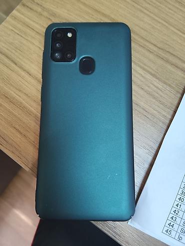 Mobil telefonlar: Samsung Galaxy A21S, 64 GB, rəng - Qara, Barmaq izi — 7