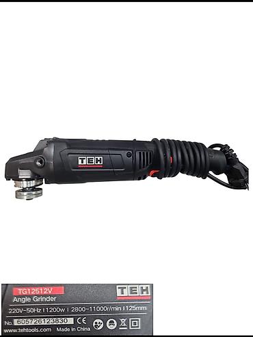 Elektrik əl alətləri: №: 3080 Məhsulun adı: Cilalama maşını TEH TG12512 Brend: TEH — 1