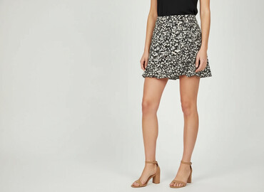 spódnice asymetryczne mini: Spódnica damska, rozmiar S