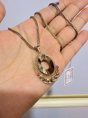 Zərgərlik əşyaları: Boyunbağı, Pandora, Sarı qızıl, 585 Əyar, 534 g — 3