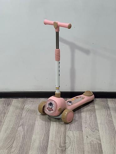 Samokatlar: 🛴💖 Qız uşaqları üçün 3 təkərli işıqlı SAMOKAT 💖🛴 Balacaların — 7