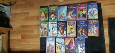 disney knjige 2022: Vhs kasete crtaci 200din komad