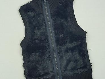 bluzka czarna basic: Kamizelka, H&M, 10 lat, 134-140 cm, stan - Bardzo dobry — 1