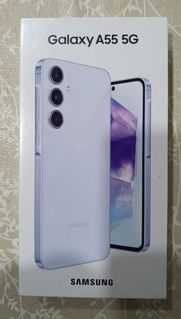 samsung a3 qiyməti: Samsung Galaxy A55, 256 ГБ, цвет - Голубой