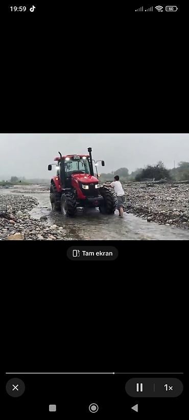 traktor hisseleri: Salam aleykum traktor ili 2024 140 at gücüdür traktor əla vezyete dir — 2