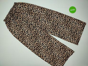 dzwony l: Leopard, Spodnie materiałowe damskie, rozmiar S — 2
