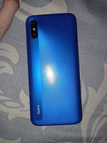 телефоны в бишкеке в рассрочку: Xiaomi, Redmi 9A, Б/у, 32 ГБ, цвет - Синий, 2 SIM