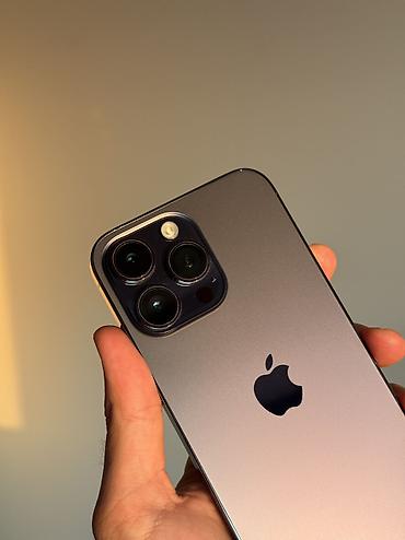iphone 17 plus: IPhone 14 Pro Max, Б/у, 256 ГБ, Deep Purple, 84 % — 1