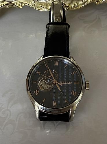 японские часы: Классические часы часы, Seiko, Аллой, Япония, Оригинал, Мужские, Б/у — 1