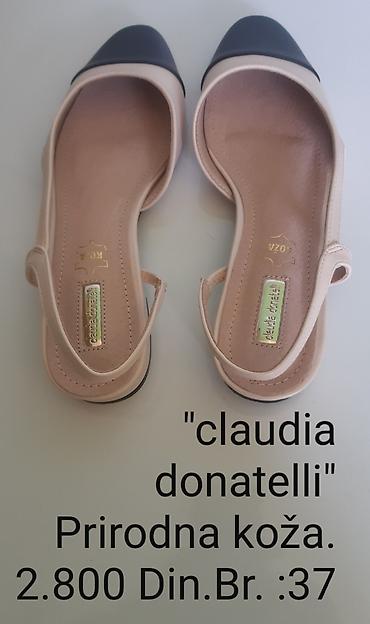 Baletanke: Claudia Donatelli ženske kožne baletanke/slingback - Materijal — 6