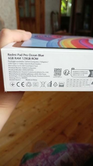 redmi pad 3: Redmi Pad Pro Ocean Blue planşet Və endirim var - Model: 2405CRPFDG - — 3