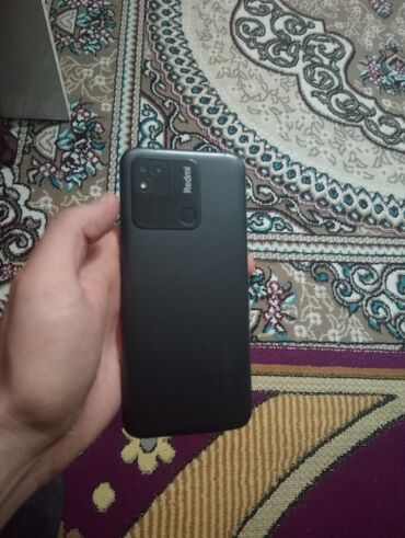 iwlenmiw paltaryuyan: Redmi 10A, 32 GB, rəng - Qara, Barmaq izi