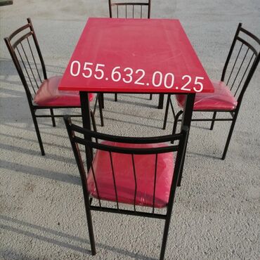 Restoran mebeli: Masa və oturacaqlar dəstləri 110 manatdan başlayır Ölcülərə görə — 6