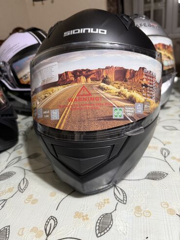 Спецодежда: #Шлем #Мотошлем Полноразмерный мотоциклетный шлем интегрального типа — 12