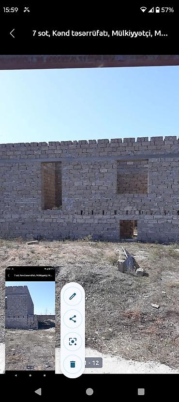 mehemmedi torpaq satilir: 7 sot, Kənd təsərrüfatı, Mülkiyyətçi, Müqavilə — 10