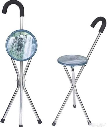 Hodalice, štake, štapovi za hodanje, kolica za hodanje: Štap za hodanje sa sklopivom stolicom NOVO! 1890 din Pogodno za